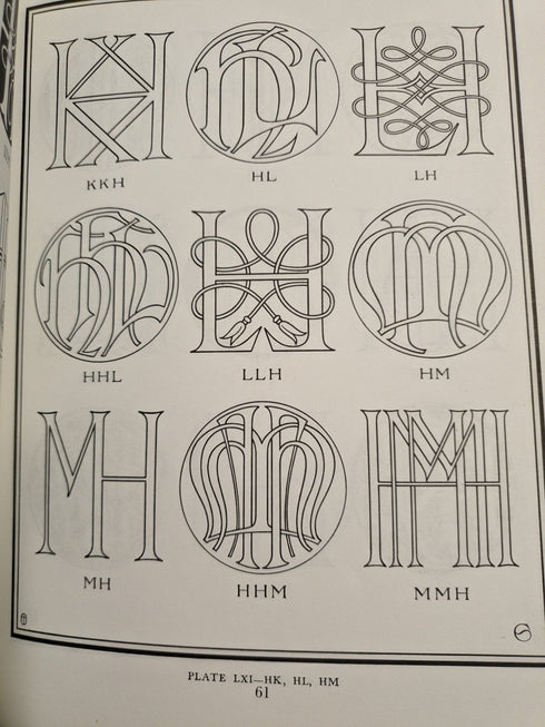 A Complete Book of Monograms & Ciphers by A.A. Turbayne - Books Worth Keeping